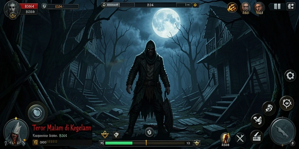 Gameplay mendebarkan di 8364 menakutkan dan penuh ketegangan.
