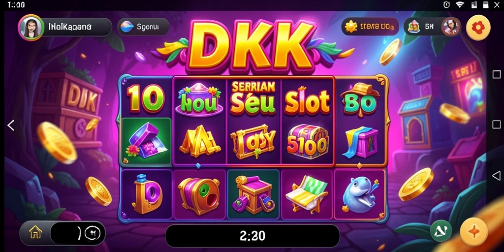 Tampilan menarik dari gameplay DKK Slot yang mengasyikkan.