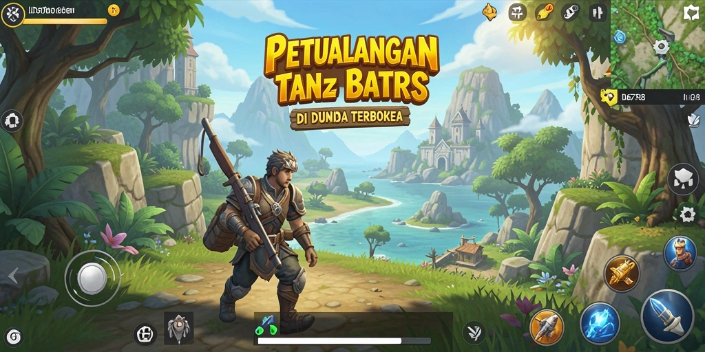 Screenshot ID6788 menunjukkan petualangan epik dalam dunia terbuka yang memukau.