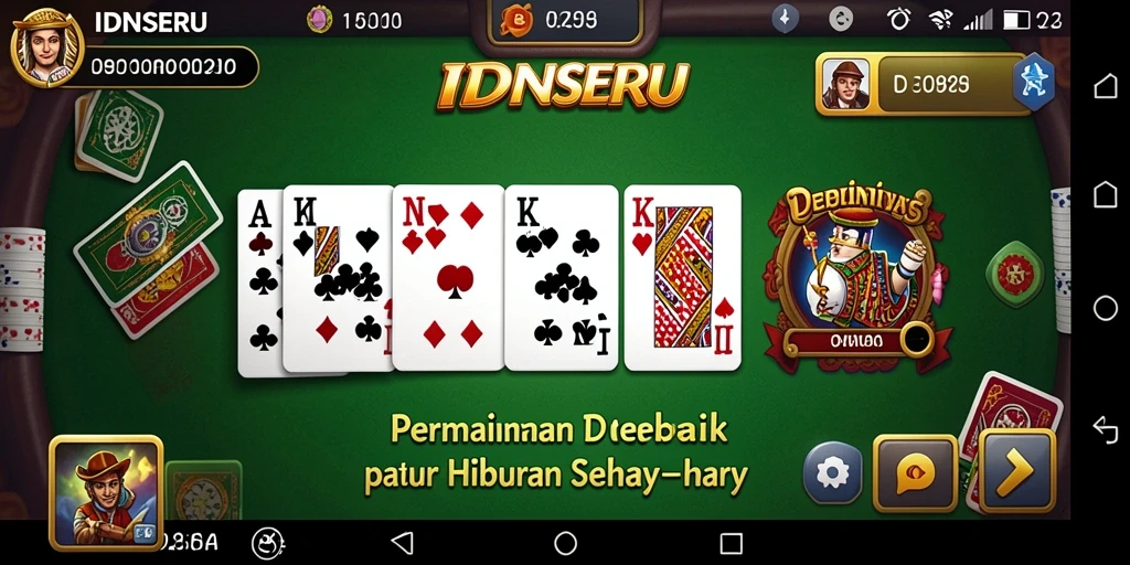 Tampilan gameplay seru dalam IDNSERU dengan pemain aktif.