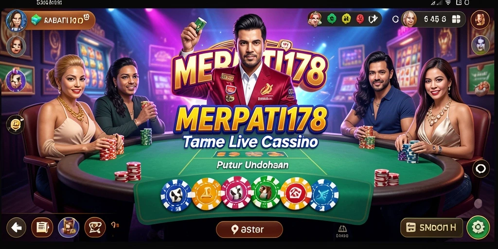 Tampilan gameplay Live Casino yang mengasyikkan dan interaktif.