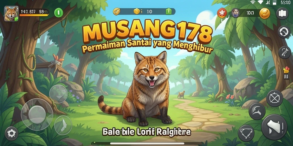 Tampilan menarik dari gameplay casual MUSANG178 yang menghibur.