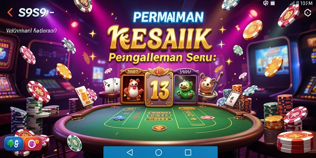 Screenshot S9S9 menampilkan gameplay yang seru dan mendebarkan.