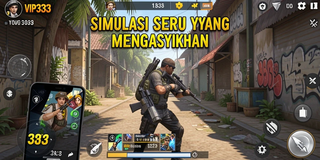 Tampilan gameplay VIP333 yang menarik dan interaktif.